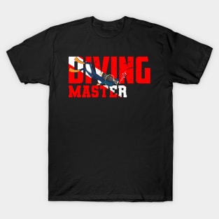 Scuba Diving Dive Master Tshirt Vintage Dive Lover Gifts T-Shirt